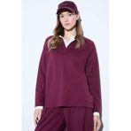 Defacto Regular Fit Kayık Yaka Uzun Kollu Tunik F9615ax25aubr98 Bordo