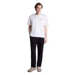 DeFacto Regular Fit Kısa Kollu Pijama Takımı, M, H2680AX26SP, Ekru-ER77, erkek