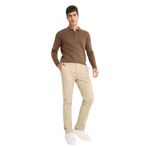 DeFacto Regular Fit Normal Kesim Yazlık Düz Paça Chino Kanvas Pantolon, 36/34, D7349AX25SPBG193-1013002, Kum, Erkek