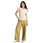 DeFacto Regular Fit Paraşüt Pantolon, 36, H1950AX26SM, Haki-KH485, Kadın