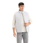 DeFacto Regular Fit Şişme Yelek, L, D6286AX25SP, Açık Gri, Erkek