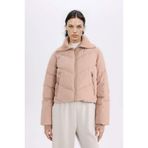 DeFacto Regular Fit Su Geçirmez Mont, L, C9704AX24WN, Pembe-PN673, Kadın