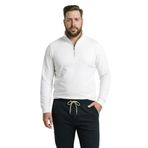DeFacto Regular Fit Sweatshirt, 4XL, H1658AX26SP, Beyaz, erkek