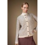 Defacto Regular Fit Triko Hırka, Xxl, D7671AX25WN, Ekru, Kadın