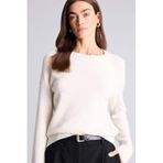 DeFacto Regular Fit Triko Kazak Ekru, 2XL, D8678AX26SP, Ekru-ER105, Kadın