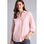 DeFacto Regular Fit Uzun Kollu Gömlek, 2XL, H1546AX26SP, Pembe-PN633, Kadın