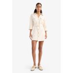 DeFacto Regular Fit Uzun Kollu Mini Elbise F7347AX25AU