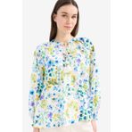 DeFacto Relax Fit Bağcıklı Yaka Desenli Uzun Kollu Tesettür Gömlek Tunik E1100ax25hs