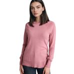 DeFacto Relax Fit Basic Triko Kazak, XS, I6913AZ25WN, Pembe-PN141, Kadın