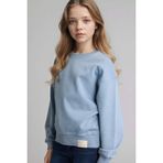 Defacto Relax Fit Baskılı Sweatshirt Kız Çocuk, 7-8 Yaş, E6842A826SP, Mavi-BE493, kız-çocuk, 7/8 Yaş (128cm)