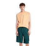 DeFacto Relax Fit Beli Lastikli Bağcıklı Basic Düz Kargo Bermuda Şort, M, C5591AX24HS, Yeşil-GN650, Erkek