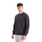 DeFacto Relax Fit Bisiklet Yaka Kalın İçi Yumuşak Tüylü Basic Düz Sweatshirt, M, T5139AZ25AU, Antrasit-AR138, erkek