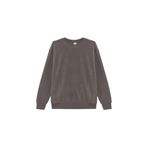 DeFacto Relax Fit Bisiklet Yaka Polar Sweatshirt, S, F3685AX25WN, Gri-GR308, erkek