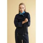 DeFacto Relax Fit Keten Karışımlı Fermuarlı Gömlek Lacivert, 2XL, G8962AX26SP, Lacivert-NV253, Kadın