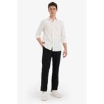 Defacto Relax Fit Kısa Paça Keten Görünümlü Pantolon E4790ax25aubk27 Siyah
