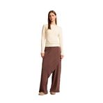 DeFacto Relax Fit Normal Bel Düz Paça Modal Pantolon Kahve, M, G1338AX25SM, Kahve-BN219, Kadın