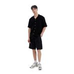 DeFacto Relax Fit Paraşüt Kargo Bermuda Şort, 32, B5677AX24SM, Siyah-BK81, Erkek