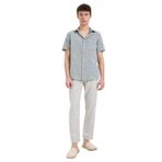 DeFacto Relax Fit Rahat Kesim Dar Paça Keten Karışımlı Yazlık Pantolon, 28, C1140AX25SM, Haki-KH494, Erkek