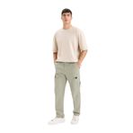 DeFacto Relax Fit Rahat Kesim Yazlık Pantolon Kargo Cepli Düz Paça, 34/32, D5967AX25SP, Haki-KH442, Erkek