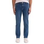 DeFacto Sergio Regular Fit Normal Bel Boru Paça Jean Pantolon, 32/32, E801GY118324, Mavi, Erkek