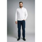 DeFacto Sergio Regular Fit Normal Bel Büyük Beden Jean Pantolon, 44, H4564AX26SP, İndigo, Erkek