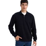 DeFacto Siyah Sweatshirt, L, F9324AX26SP, Siyah-BK81, erkek
