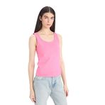 DeFacto Slim Fit Basic Düz Yuvarlak Yaka Kadın Atlet, M, I1059AZ25SM, Pembe