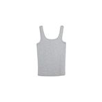 DeFacto Slim Fit Basic Fitilli Kaşkorse Atlet, L, E5540AX26SP, Gri, Kadın