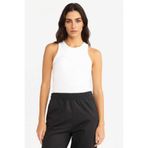 DeFacto Slim Fit Basic Halter Yaka Fitilli Kaşkorse Pedli Atlet G0843AX25AU - Beyaz-WT36 - 2XL