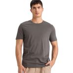 DeFacto Slim Fit Bisiklet Yaka Kısa Kollu Tişört, S, M6606AZ26SP, Antrasit-AR212, Erkek