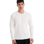 DeFacto Slim Fit Bisiklet Yaka Sweatshirt, XL, G2605AX, OFF WHITE, erkek