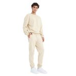 DeFacto Slim Fit Dar Kesim Fermuar Cepli Pike Eşofman Altı, L, D5258AX25SP, Bej-BG155, Erkek