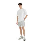 DeFacto Slim Fit Dar Paça Şort, XS, A3893AX24HS, Gri-GR184, Erkek