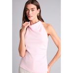 DeFacto Slim Fit Halter Yaka Atlet, XL, H0641AX26SM, Pembe, Kadın