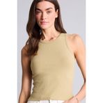 DeFacto Slim Fit Halter Yaka Fitilli Kaşkorse Atlet, 2XL, A8859AX26SM, Bej-BG795, Kadın