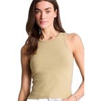 DeFacto Slim Fit Halter Yaka Fitilli Kaşkorse Atlet, L, A8859AX26SM, Bej-BG795, Kadın