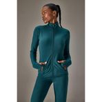 DeFacto Slim Fit İçi Yumuşak Tüylü Hırka, M, G4087AX25AU, Yeşil-GN1051, Kadın