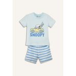 DeFacto Snoopy 2'li Pijama Takımı Erkek Bebek H3501A526SM