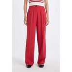 DeFacto Standart Boy Kumaş Palazzo Pantolon Wide Leg Geniş Bol Paça Basic Düz Yüksek Bel C6402AX24AURD54
