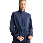 DeFacto Standart Fit Dik Yaka Fermuarlı Modal Hırka, 2XL, G6808AX25WN, Lacivert-NV146, Kadın