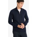 DeFacto Standart Fit Dik Yaka Fermuarlı Triko Hırka F2739AX25AU - 3XL - Lacivert-NV135