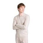 DeFacto Standart Fit Polo Yaka Triko Kazak, 2XL, G4513AX25WN, Bej-BG216, Erkek