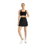 DeFacto Standart Fit Sporcu Mini Etek Siyah, L, C0502AX24SM, Siyah-BK83, Kadın