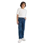 DeFacto Straight Fit Düz Paça Jean Pantolon Erkek Çocuk, 8/9 Yaş (134cm), F8430A826SM, Mavi, Erkek Çocuk