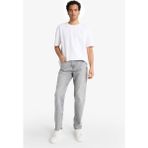 DeFacto Straight Fit Düz Paça Jean Yıkamalı Pantolon E9102AX25AU - Gri-NM18 - 36