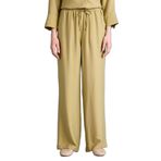 DeFacto Straight Fit Düz Paça Pantolon Haki, 42, H0101AX26SP, Haki-KH473, Kadın