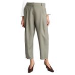 DeFacto Straıght Fıt Fermuarlı Normal Bel Modal Pantolon, 36, H1923AX26SM, Haki-KH465, Kadın