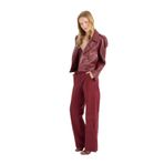 DeFacto Straight Fit Gabardin Pantolon Kargo Cepli Normal Bel Düz Paça, 38, D3762AX24AU, Kahve-BN371, Kadın