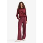 DeFacto Straight Fit Geniş Bol Paça Bordo Kadın Eşofman Altı D3759AX/BR170