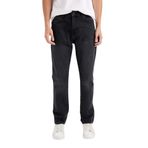DeFacto Straight Fit Normal Kalıp Normal Bel Boru Paça Jean Pantolon Siyah 30